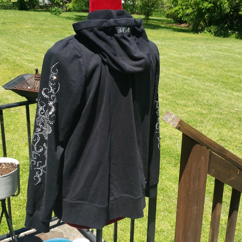 Hooded bling jacket - Picture 2 of 2